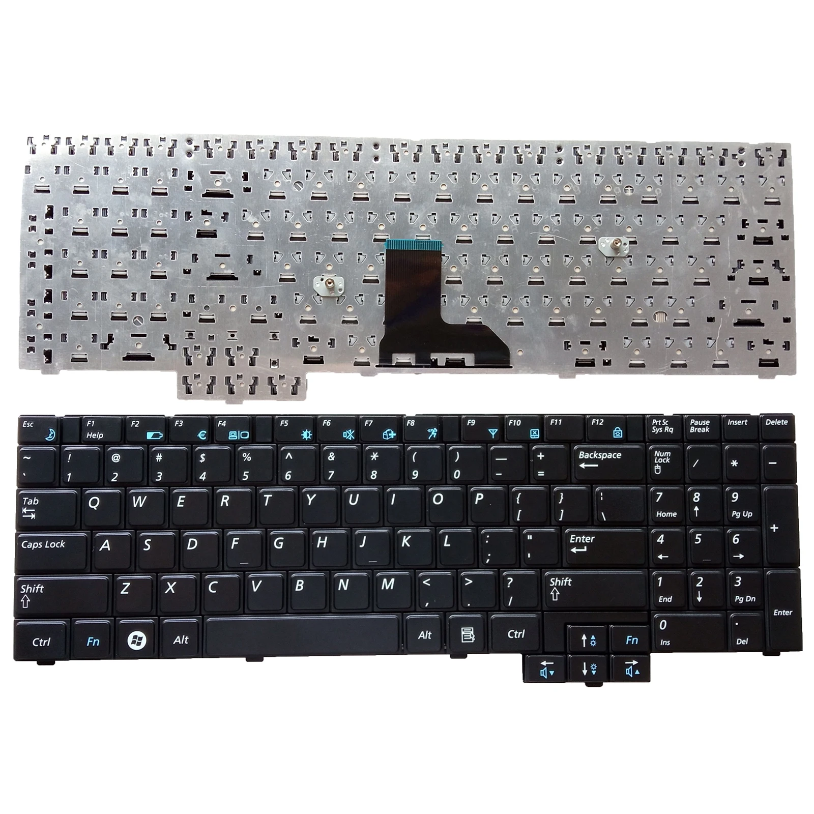 New US Keyboard For Samsung NP R620 R618 R517 R523 R525 R528 R530 R538 R540 Black