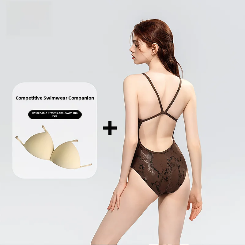 arena-women's-one-piece-swimsuit-larc0266w-profional-racing-triangular-design-for-swimming-gym-special-sun-protection-fixe