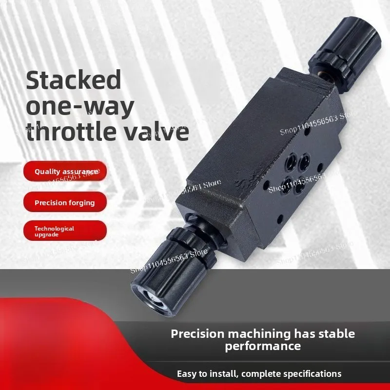 

Hydraulic Speed Control Valve MTCV Series (MTCV-02W/A/B, MTCV-03W/A/B) - Stacked One-way Throttle Valve