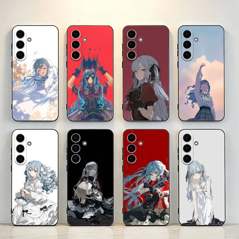 

T-Togawa S-Sakiko Phone Case For Samsung Galaxy A73,A72,A71,A70,A53,A52,A51，Black Shell ll