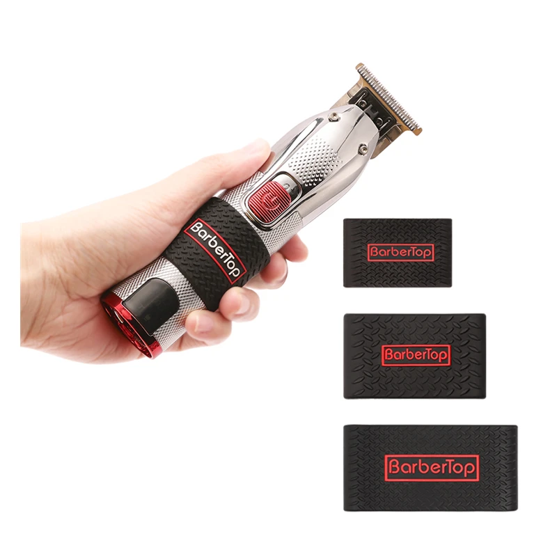 Professionelle Clipper Grip Bands Hülse Barber Gummi Clipper Abdeckung Silikon Elektrische Clipper Zubehör Friseur Werkzeug