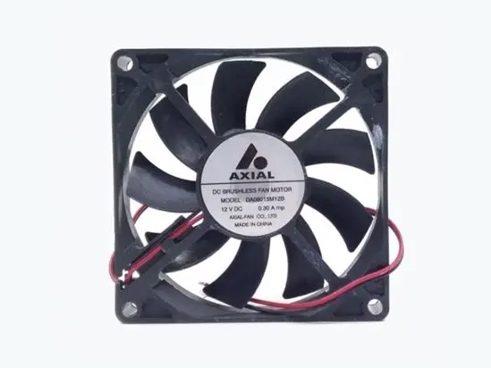 AXIAL DA08015M12B DC 12V 0.30A 80x80x15mm 2-Wire Server Cooling Fan