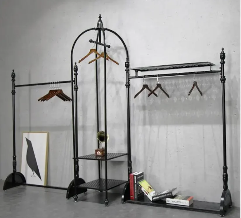 Floor-Standing Children's Clothing Hangers for Clothing Stores Combination Store Display Racks for Women's Fashion Apparel