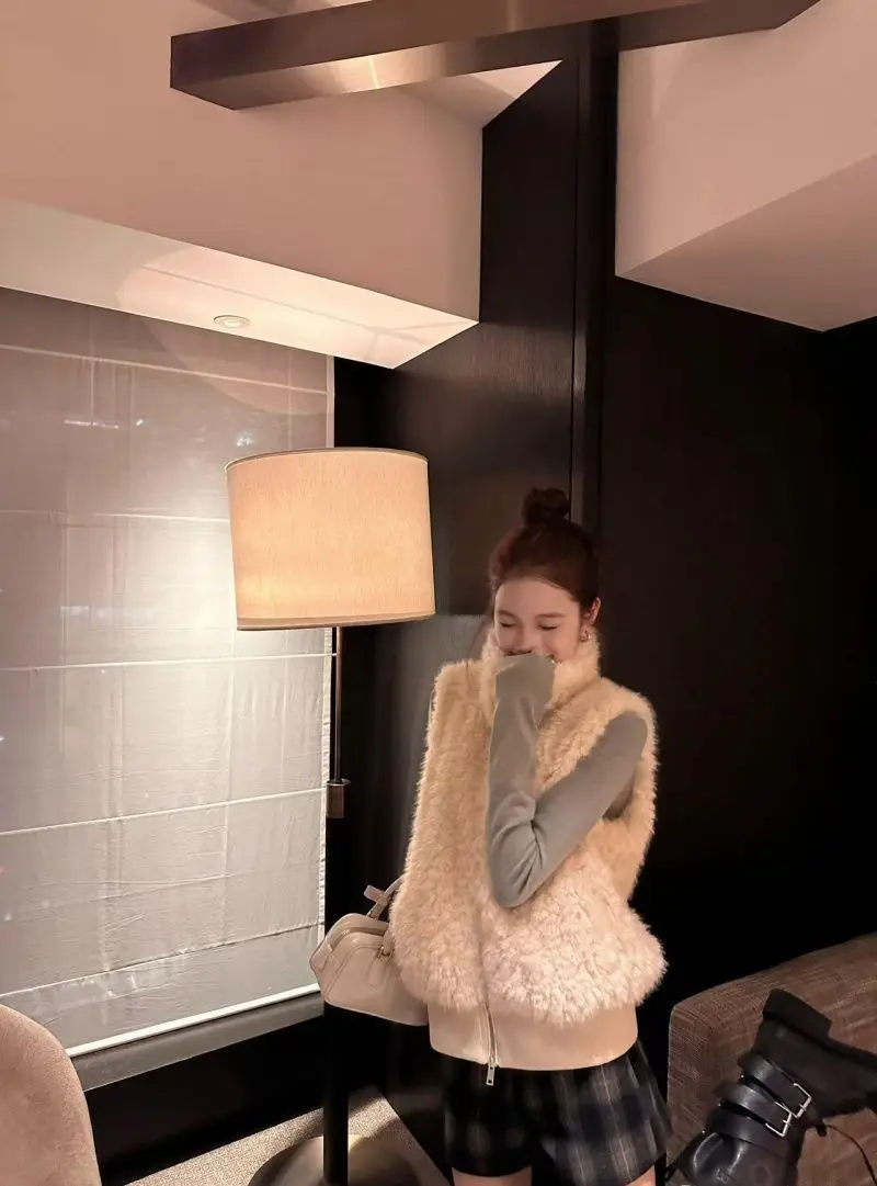 

Vests Waistcoats Thick Womens Vintage Winter Down Quilted Thickened Oversized Anti-Freezing Officewear Warm Layered Cozy Commute