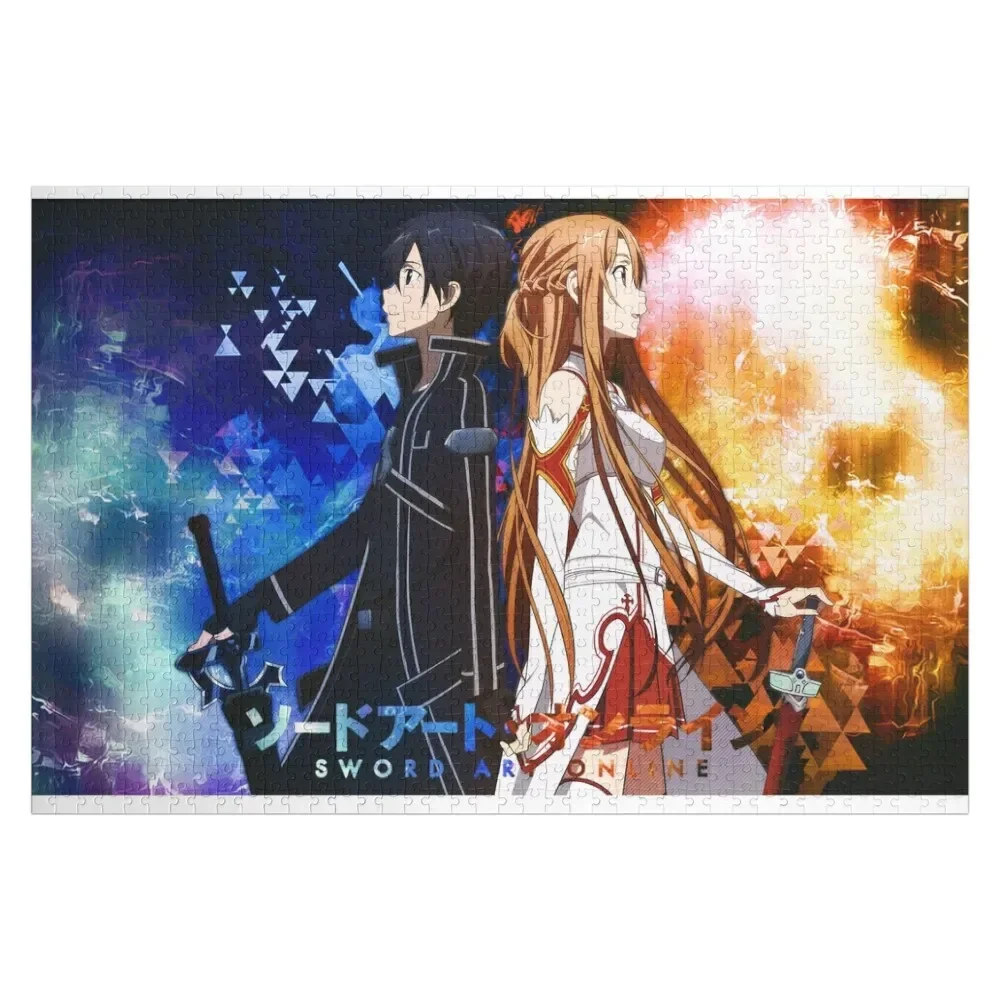 Two Couple Jigsaw Puzzle Anime Custom Child Personalized Gift Ideas Works Of Art Puzzle