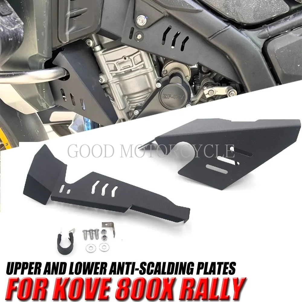 

New For Kove 800X Rally Modified Engine Upper And Lower Anti-Scalding Board Insulation Board Aluminum Alloy Insulation Board