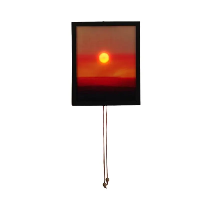 ab41-モダンでファンキーな家の装飾、夕焼けの手描きナイトライト、可動式ライト、日の出と夕日のシミュレーション、雰囲気照明