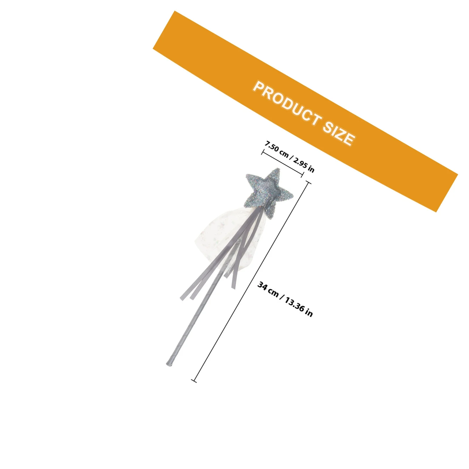 3 stuks glanzende fee toverstaf ster stok feestartikelen cosplay prop kinderen meisje podium kinderen feestartikelen meisje fee stok