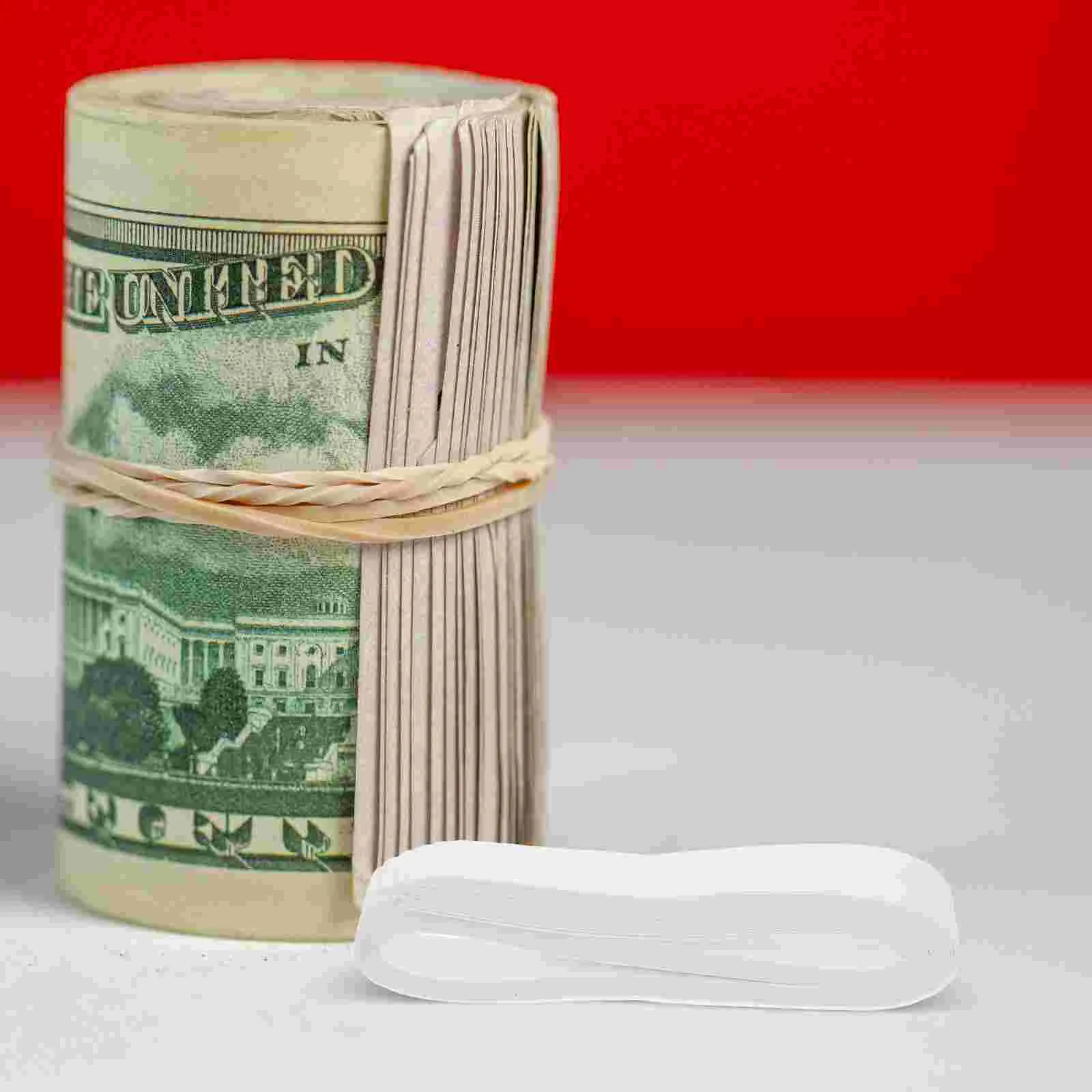 Adhesive Currency Straps Banknote Paper Money Wraps Double Sided Tape Heavy Duty