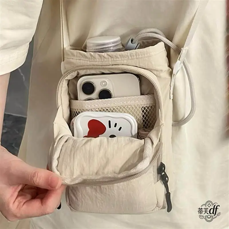 

Portable Yoga Running Water Bottle Bag Crossbody Work Commuting Bag Outdoor Travel Bag Ladies Handbag Single Shoulder Bag