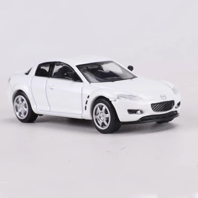 ダイキャストオリジナル 1:64 スケール RX8 合金モデルシミュレーションクラシック装飾趣味お土産ギフトコレクション静的ディスプレイ