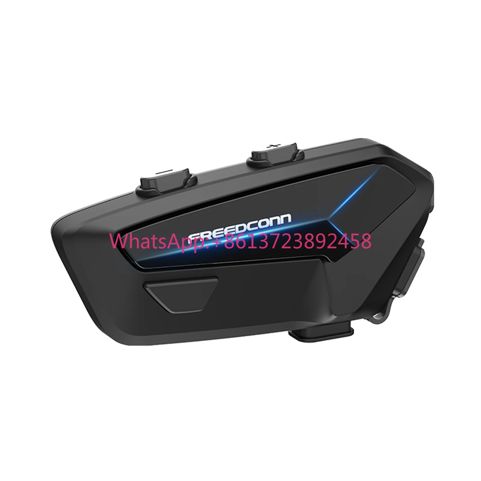 Freedconn FX PLUS Original de Fábrica, Intercomunicador Bluetooth, Auriculares, Casco para Moto, Intercomunicador para Motocicleta