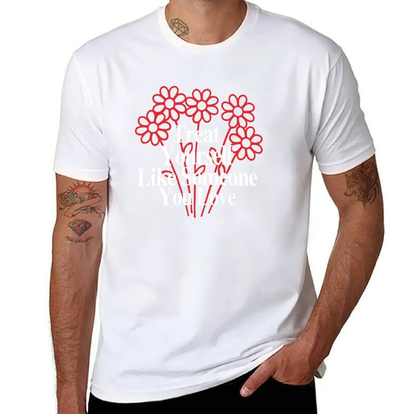 

Spencer Barbosa Merch Treat Yourself Shirt T-Shirt t shirts cotton 100% t shirts for man graphic vintage T-Shirt