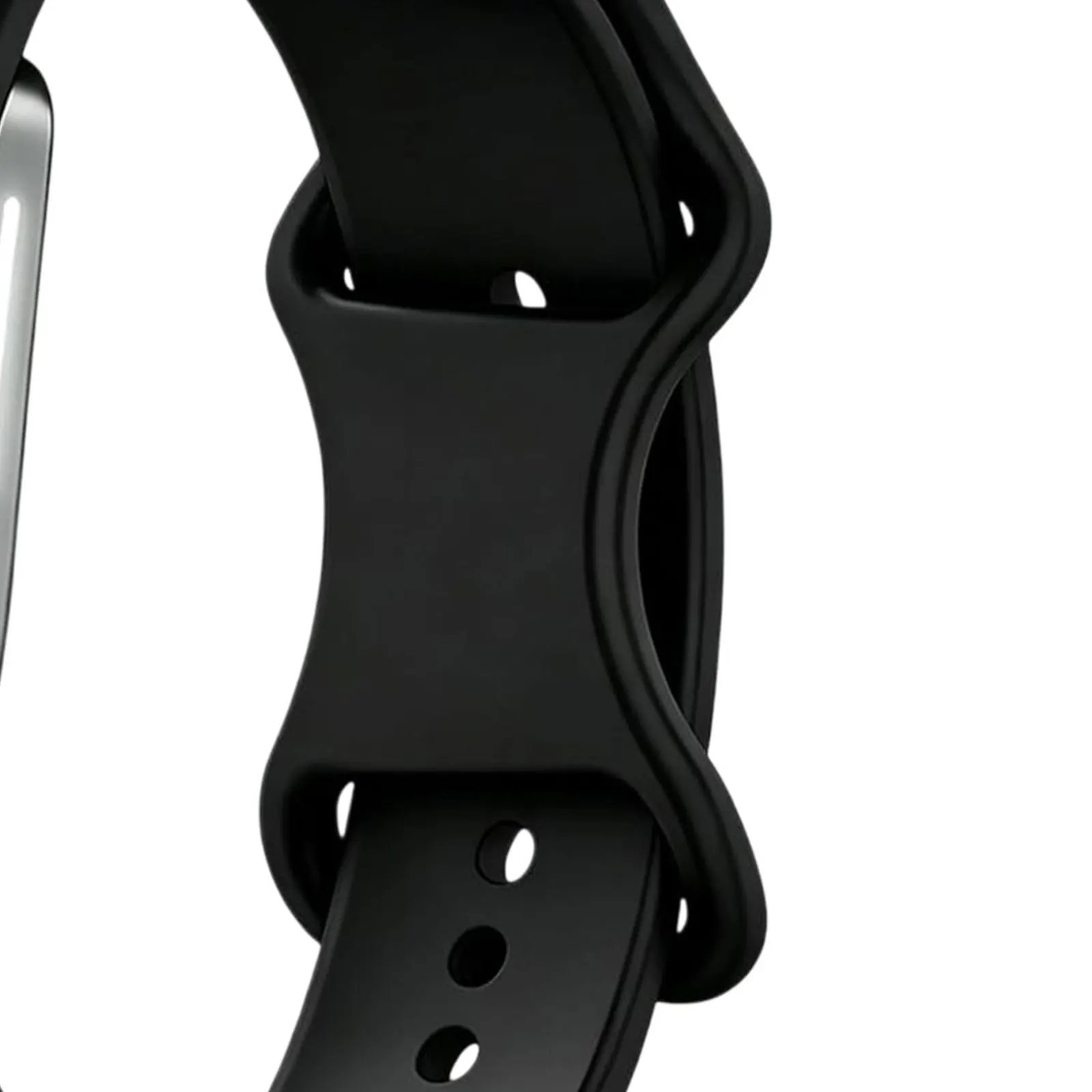 Sweat-Proof Silicone Wristband for Hume Band 2.0 Soft Breathable Adjustable Replacement Sport Watch Strap