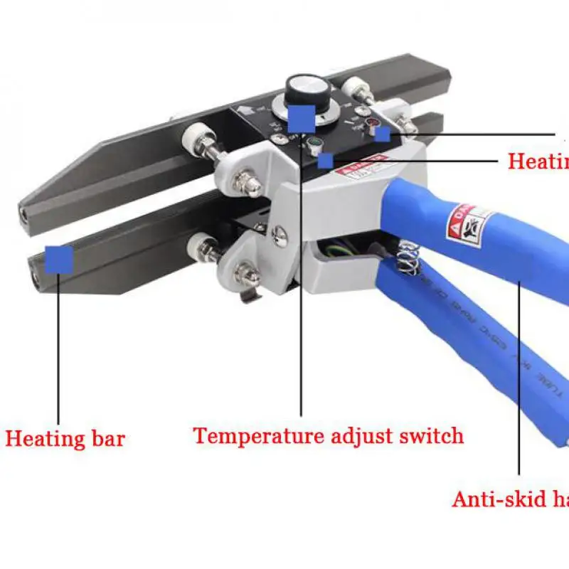 알루미늄 호일 봉지 씰링 기계 파우치 실러, 핸드 프레스 가열 핸드 헬드 크래프트 종이 봉지 클램프 실러, 마일라 실러 가열