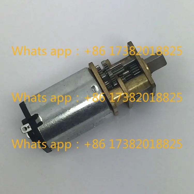 10Pcs all-metal N20 geared motor, robot/smart car/electronic door lock motor 3 volts 20 rpm