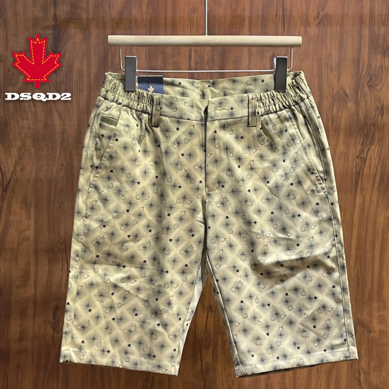 

Men's Summer Beach orts Loose Fit Qui Dry Breathable Casual Wear Outerwear Large Sizing Comfortable Five-Quarter Length