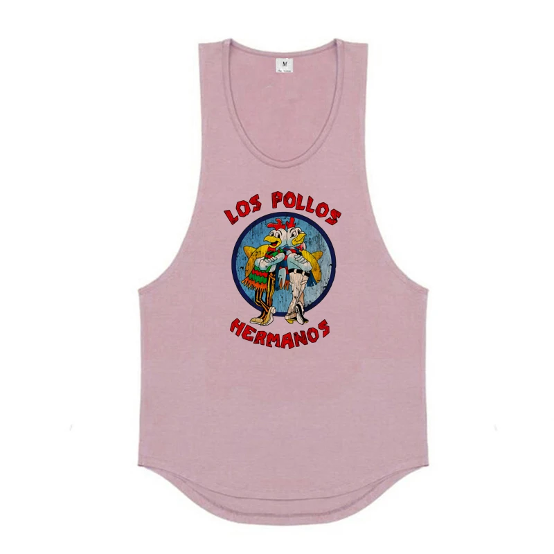 

Summer Loose Fitness Running Sport Tank Tops Mens Bodybuilding Cotton Breathable Shirts Gym Training Muscle Sleeveless Singlets