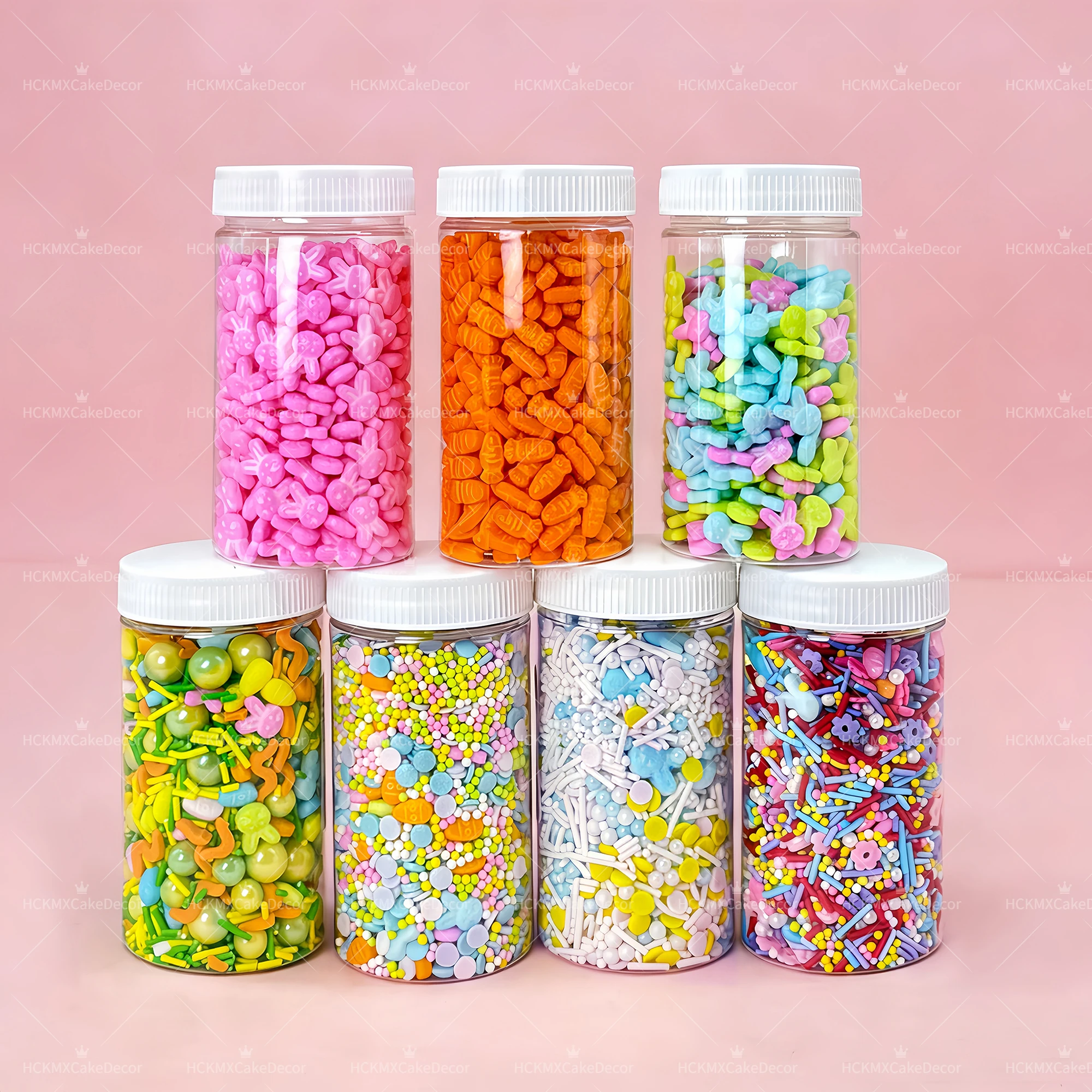 Chispas Decorativas con Forma de Conejo y Zanahoria para Pastel de Pascua, 85g/150g, Decoraciones para Pastel de Fiesta de Pascua, Suministros para Hornear, No Comestibles