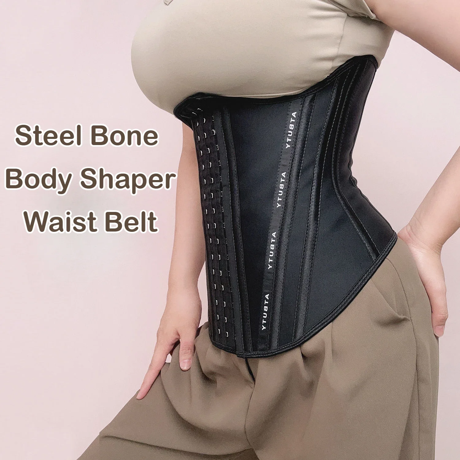 Steel Bone Waist Belt Abdominal Protection Bodyshaper Hip Support Chest Cinchers Pressure Shapers Thin Body Postpartum Abdominal