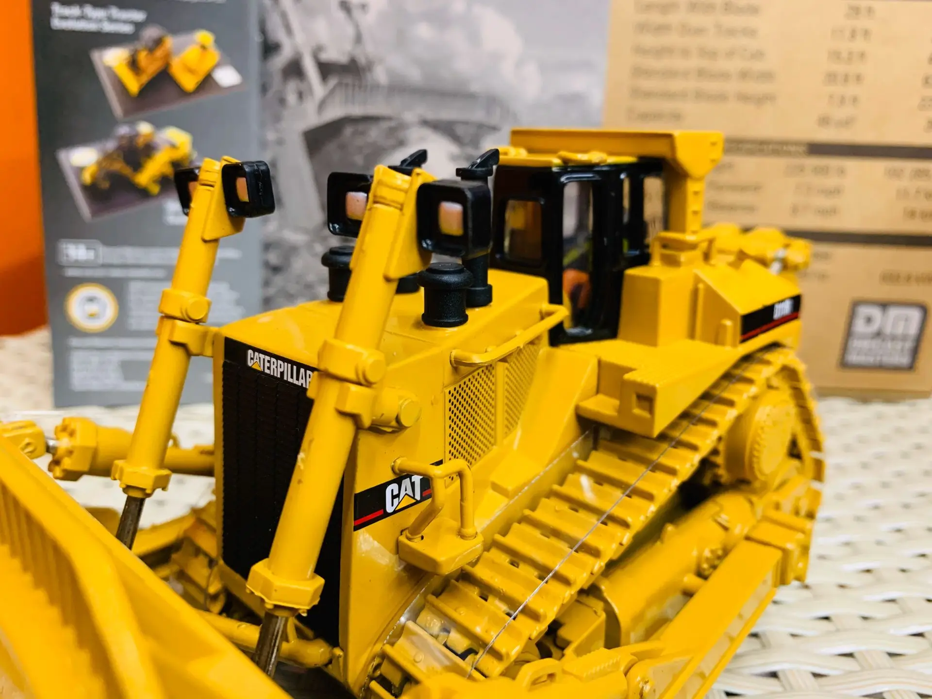 1:50 #85025C Pushdozer alloy model Car Toys Birthday Gift For Kids Boy