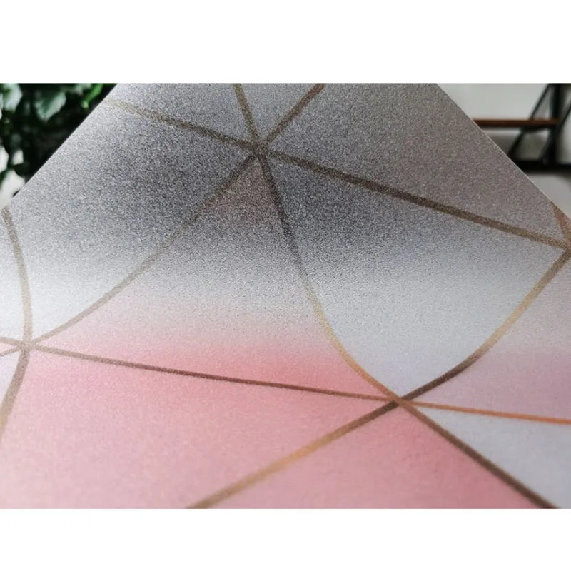 Multi Size Electrostatic Adsorption Decorative Window Film Ecological Non-Toxic Glass Vinyl For Home Office Bathroom Glass