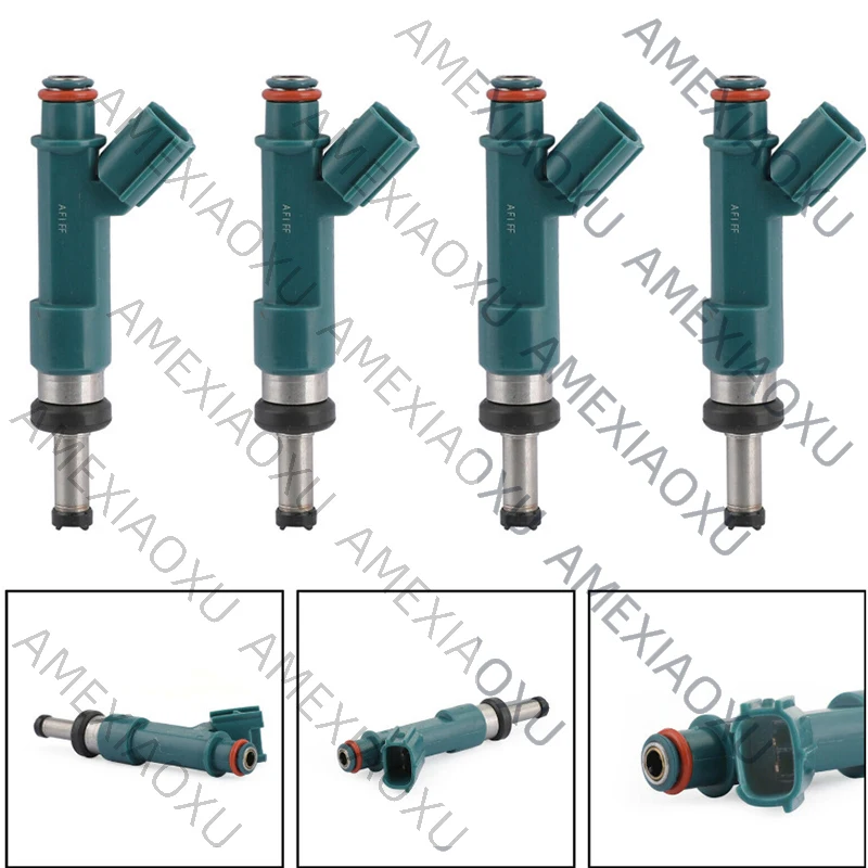 Fits for Toyota Prius 4pcs Fuel Injectors 23209-37020 23250-37020 Fits for Lexus CT200h Plug-In 1.8L