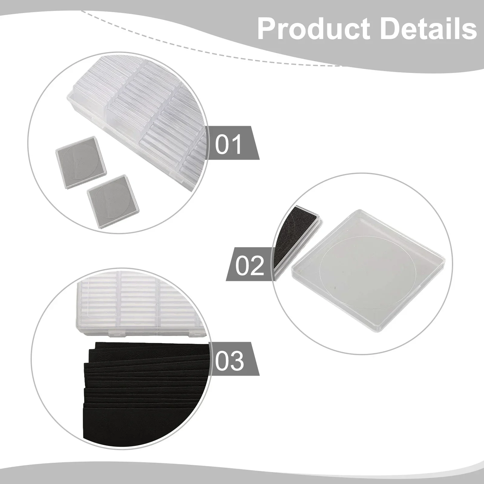 Specifications Adjustable Foam Liner Storage Box Case Coin Capsules Liners Number Of Pieces Adjustable Foam Liner Mm