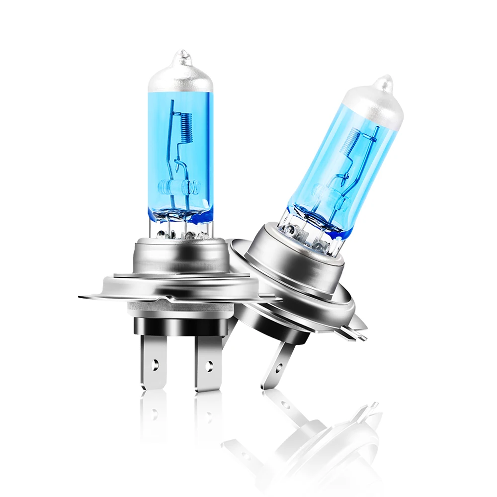 2pcs H7 100W Car Super Bright White Fog Lights Halogen Bulb for Peugeot 206 307 308 3008 207 208 407 508 2008 5008 107 106 205