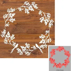 Metal Cutting Dies wreath Decoration Scrapbook Paper Craft Knife Mould Blade Punch Stencils