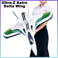 Ultra-Z Astro Delta Wing Epp Foam Electric Fixed Wing Remote Control Aircraft 64mm Ducted Tail Thrust Model Aircraft Kit Or Pnp