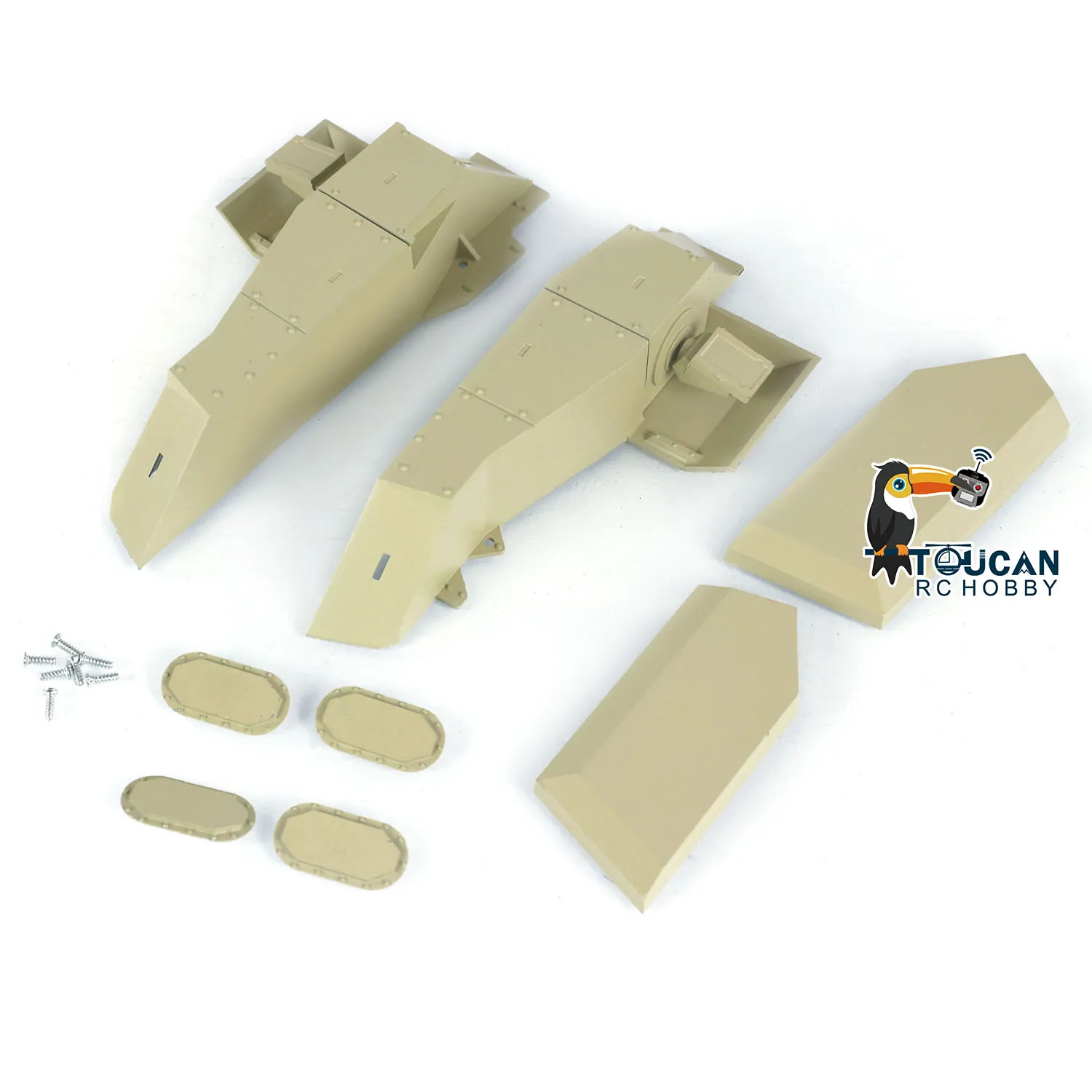 New Metal Spare Parts Accessories Kit For 1/16 Scale USA Abrams M1A2 DIY Heng Long RC Tank Model Outdoor Toys Boys Gifts