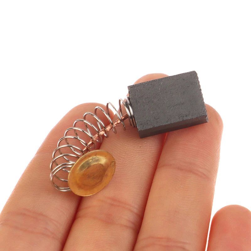 

10PCS Electric Circular Saw 5016 Carbon Brushs Electric Hammer Parts Graphite Brush Angular Polishing Machine Brush 6*12*17mm