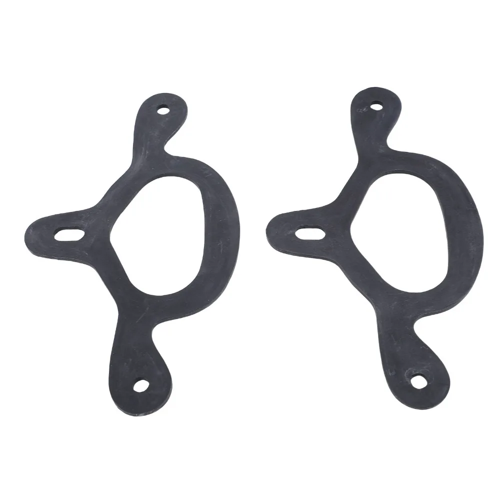 2pcs Durable Rubber Rubber Spur Straps Anti Slip Y Shaped Spur Tie Down Straps Tear Proof Black Spur Holder Equestrian Use