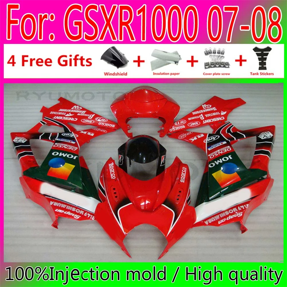 

New Motorcycle Injection Fairing For Suzuki GSX-R1000 K7 07 08 GSXR1000 GSXR 1000 K7 GSXR1000 2007 2008 Fairings