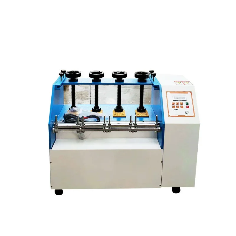 

Finished shoes bending test machine, front heel bending life testing device