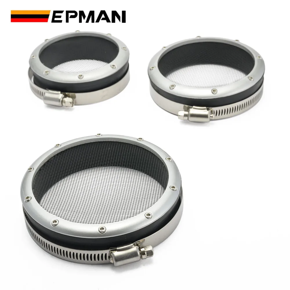 EPMAN 3"/3,5"/4" Turbo-Einlass-Grillschutzfolie Turbolader-Bildschirm Mesh Lufteinlassfilterabdeckung EPAA11G02 – Detail 7