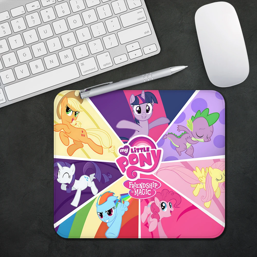 Cartoon My Little P-Ponys Gaming Mouse Pad XS Small Mousepad For PC Gamer Desktop Decoration Office Mouse Mat Deskmat Rug