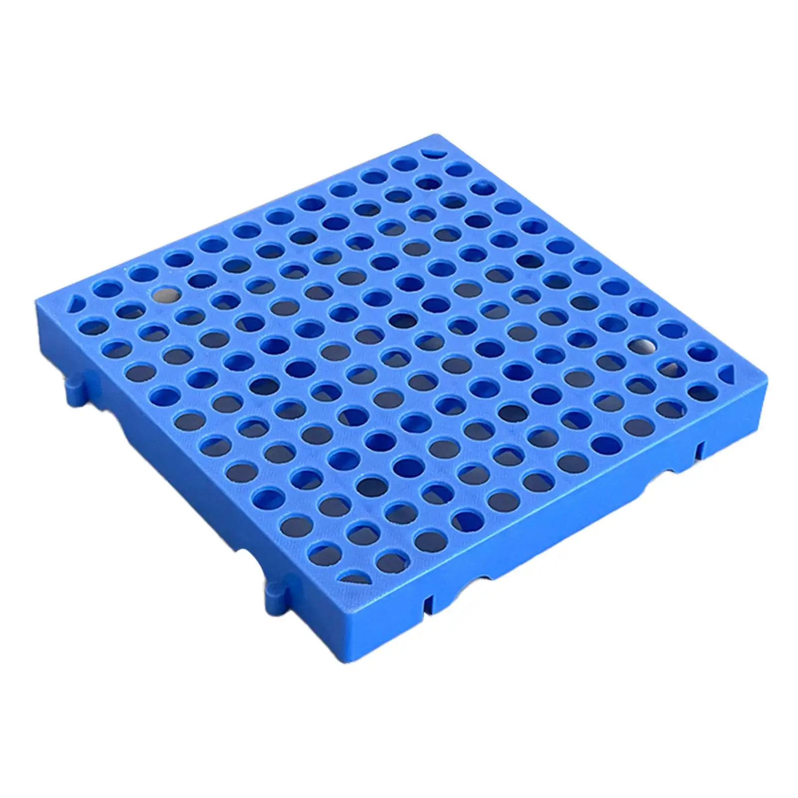 Nestable Ventilation Floor Pallet PP Grid Pad for Basement Storage Breathable Waterproof Easy Stack Cargo Platform for Closet