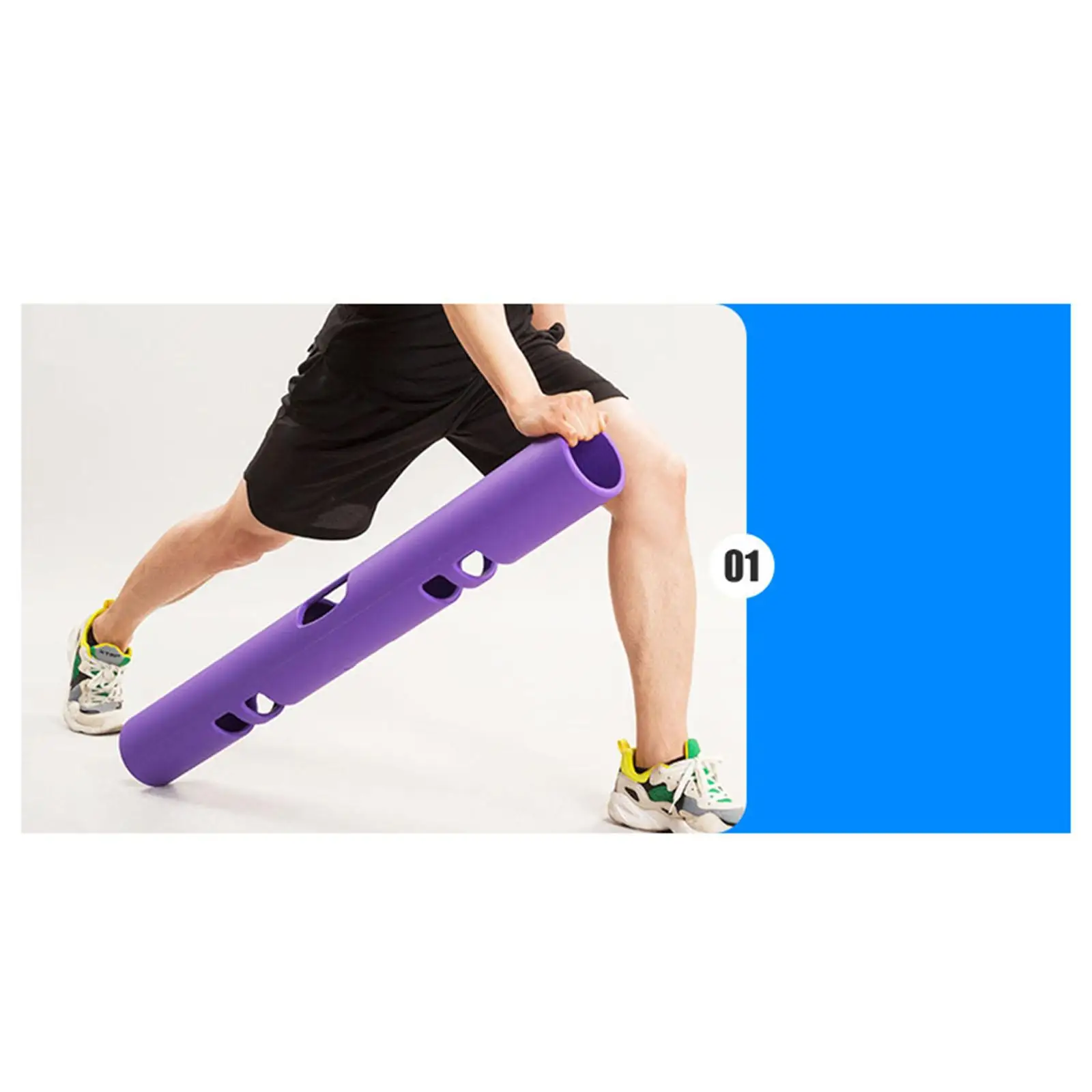 Elastic Rubber Training Tube Portable Weight Bearing Fitness Barrel for Complete Body Workout