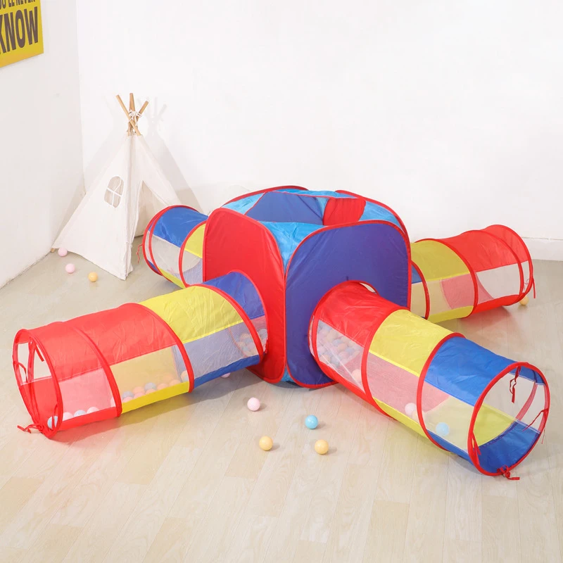 Portable Children's Game Tent Indoor Outdoor Kid Dry Ball Pool Playground Toy New Style Toddler Play House Tent Without Ball