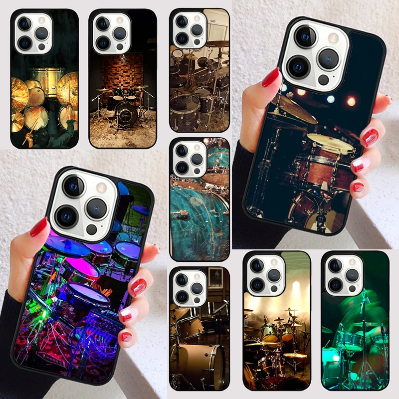 Drum Drummer cover For iPhone 15 16 13 12 11 14 Pro Max Mini Max SE 2020 7 8 15 16 Plus Phone Case