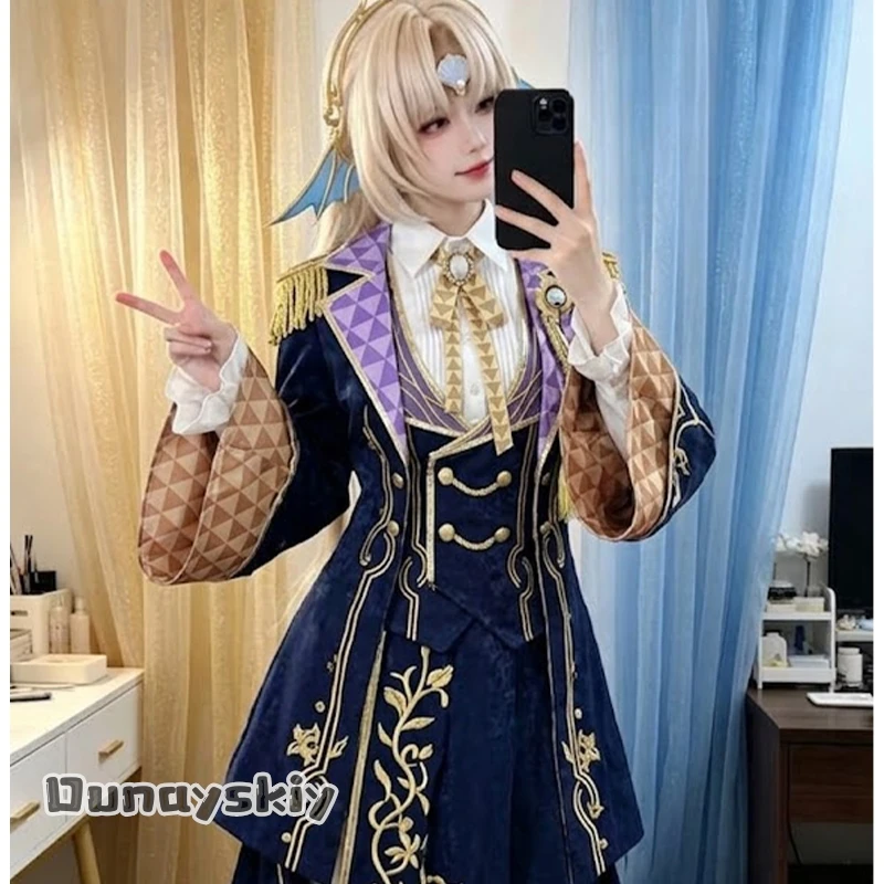 

Hemera*Honkai Star Rail Pearl Cosplay Costume FullSet The Ten Stonehearts Uniform Anime Game Outfit Women Men Halloween RolePlay