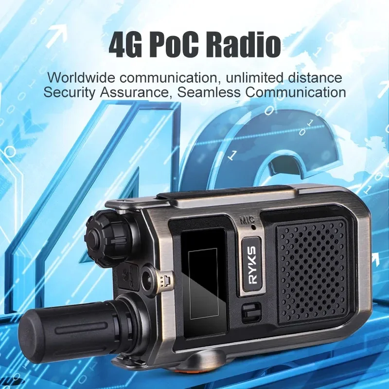 Global 4G public network walkie-talkie Small portable hand-held commercial civil professional two-way outdoor walkie-talkie