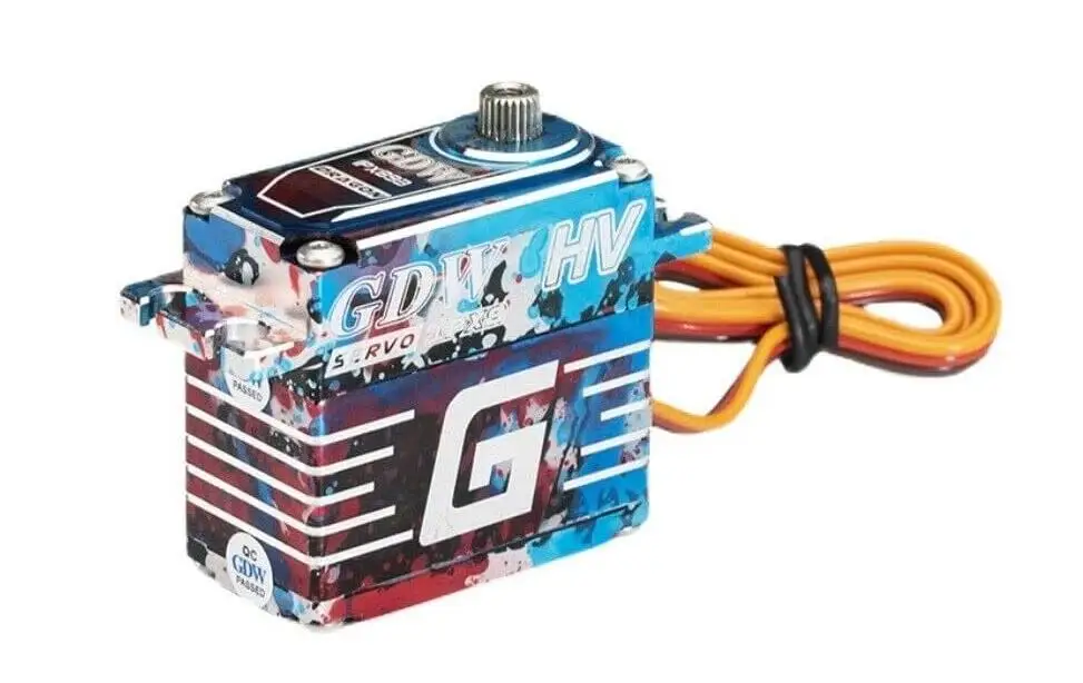 GDW IPX893 6-8,4 V HV 36 kg Bezrdzeniowy serwomotor Bezszczotkowa przekładnia Wysoki moment obrotowy 1000-2000 us Kąt 120 °   dla 1/8 1/10 RC Car TRX4 TRX6