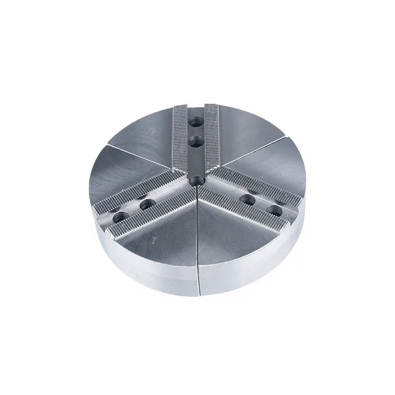 8 Inch 45# Steel Full Grip Pie Jaws for 8 Inch Power Chuck