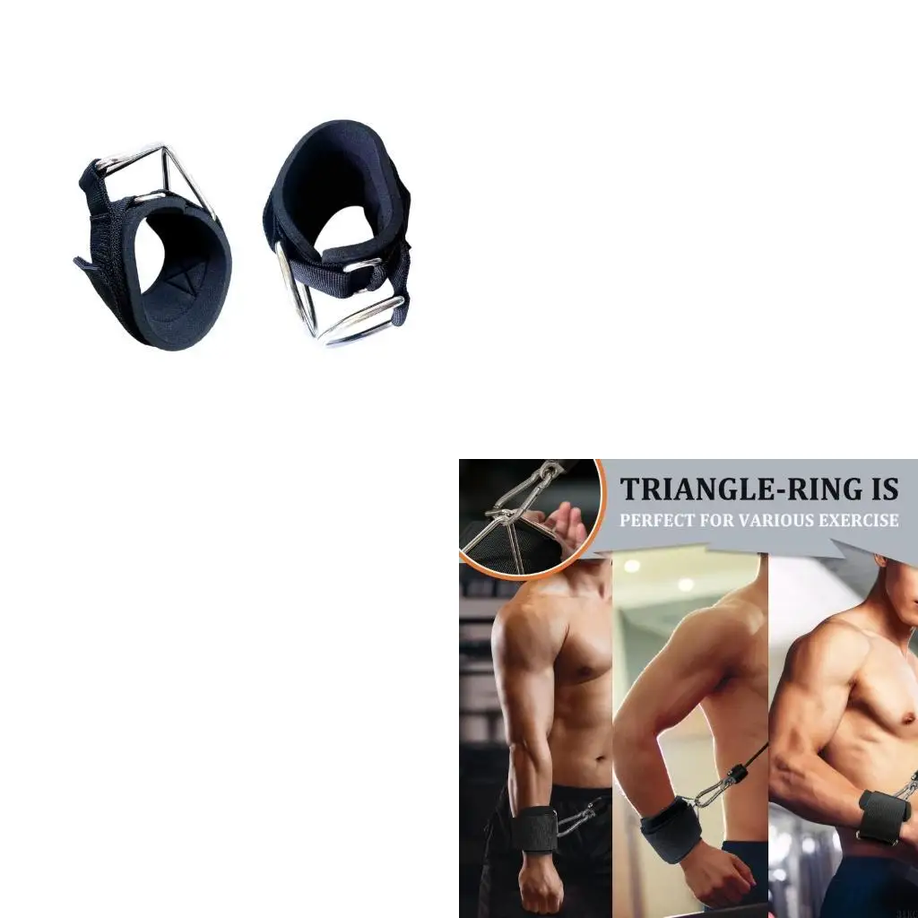  Professional Exercise Hand Straps With Secure Buckles Gym Hand Grip Band For Weightlifting And Resistance Workouts