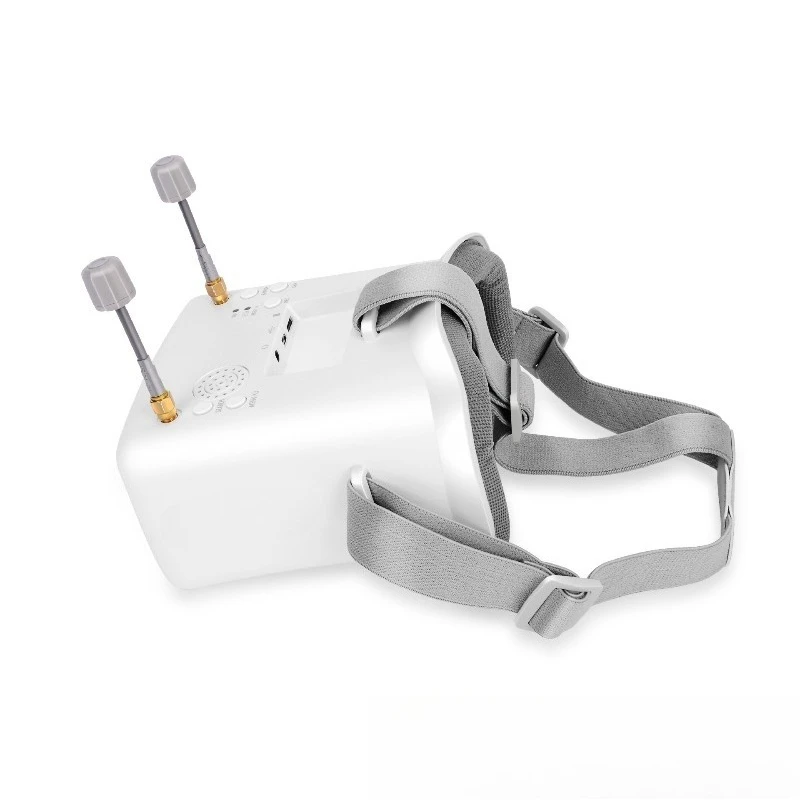 Model aircraft 5.8G picture transmission FPV white glasses 4.3 inch 008D PRO