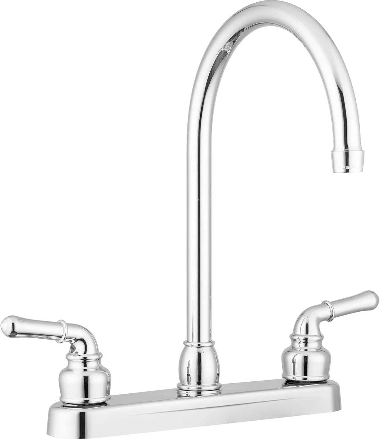 

Lynden Modern High Arc Kitchen Sink Faucet - Metallic Plating Over ABS Plastic - (Polished Chrome)