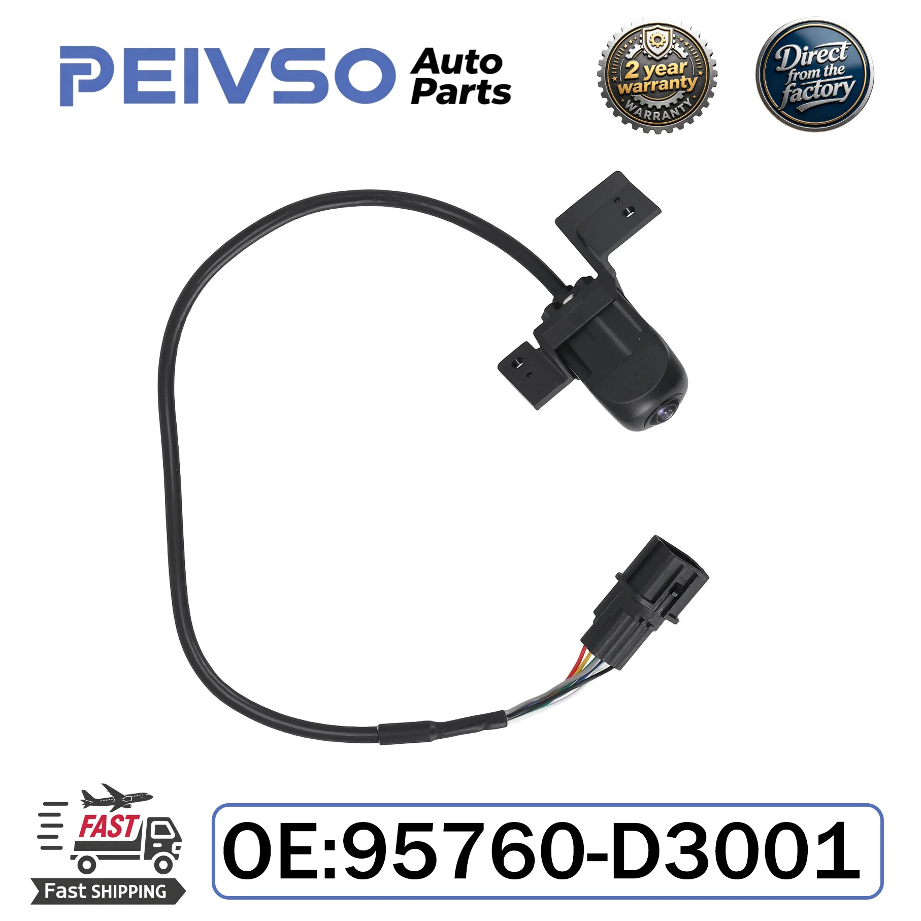PEIVSO NEW 95760D3001 95760-D3001 Rear View Camera Reverse Backup Camera 95760-D3000 95760-D3100 For Hyundai Tucson 2016-2018